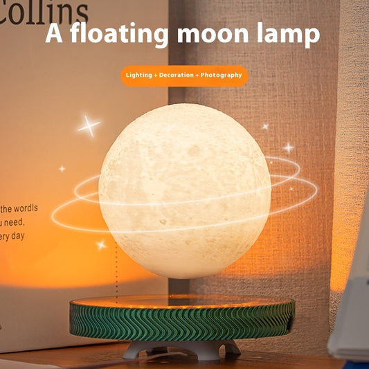 Magnetic Suspension Moon Small Night Lamp Decorative Creative Ornaments